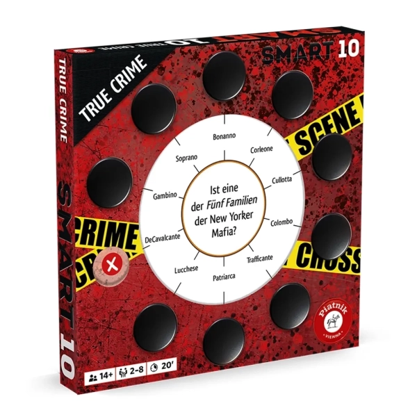 Smart 10 -Themenfragen True Crime Erweiterung - DE