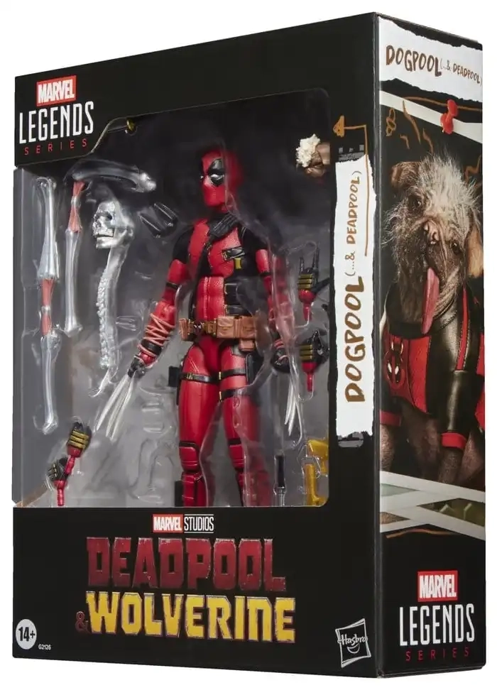 Deadpool & Wolverine Marvel Legends Actionfigur Dogpool & Deadpool 15 cm