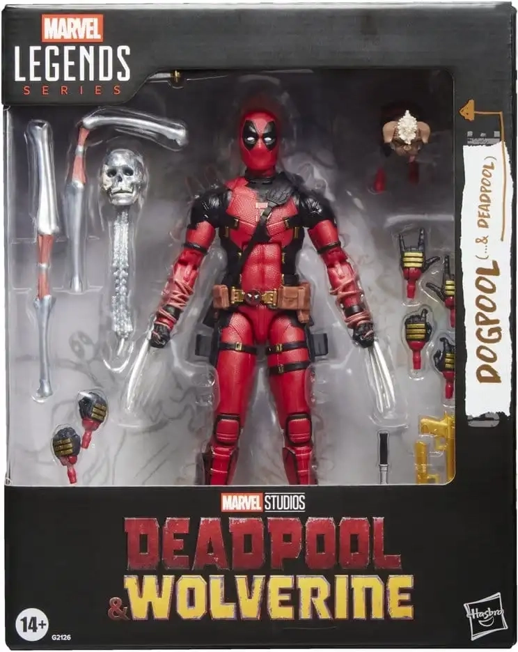 Deadpool & Wolverine Marvel Legends Actionfigur Dogpool & Deadpool 15 cm