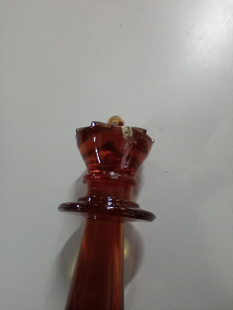 Schachfiguren Bernstein Design - 95mm (B-Qualität / Auslaufmodell)