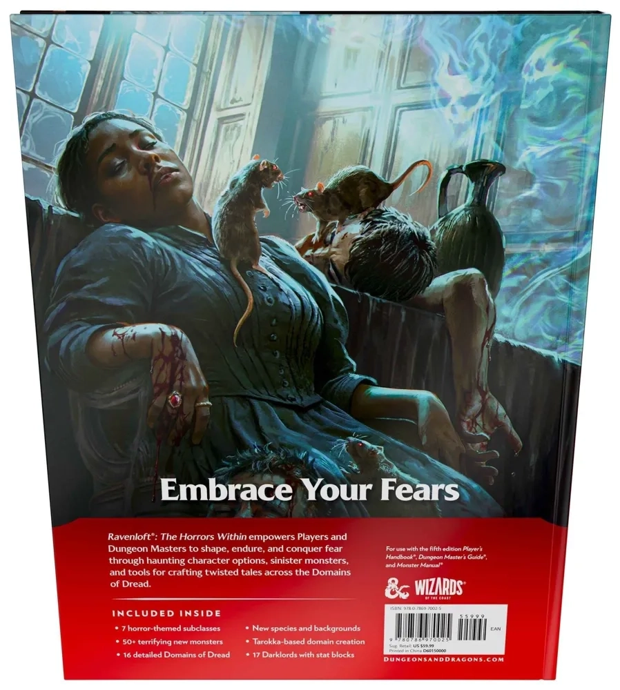 D&D RPG Ravenloft Horrors Within - EN