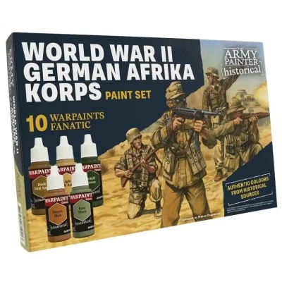 Army Painter – Historical: WWII German Afrika Korps Paint Set