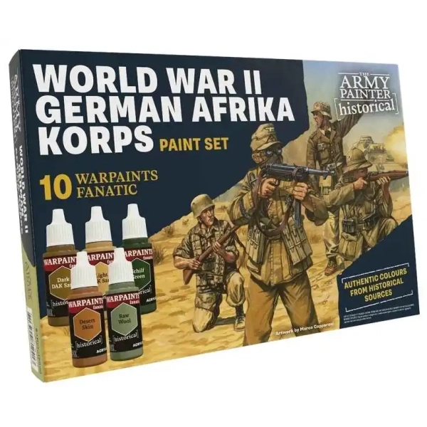 Army Painter – Historical: WWII German Afrika Korps Paint Set