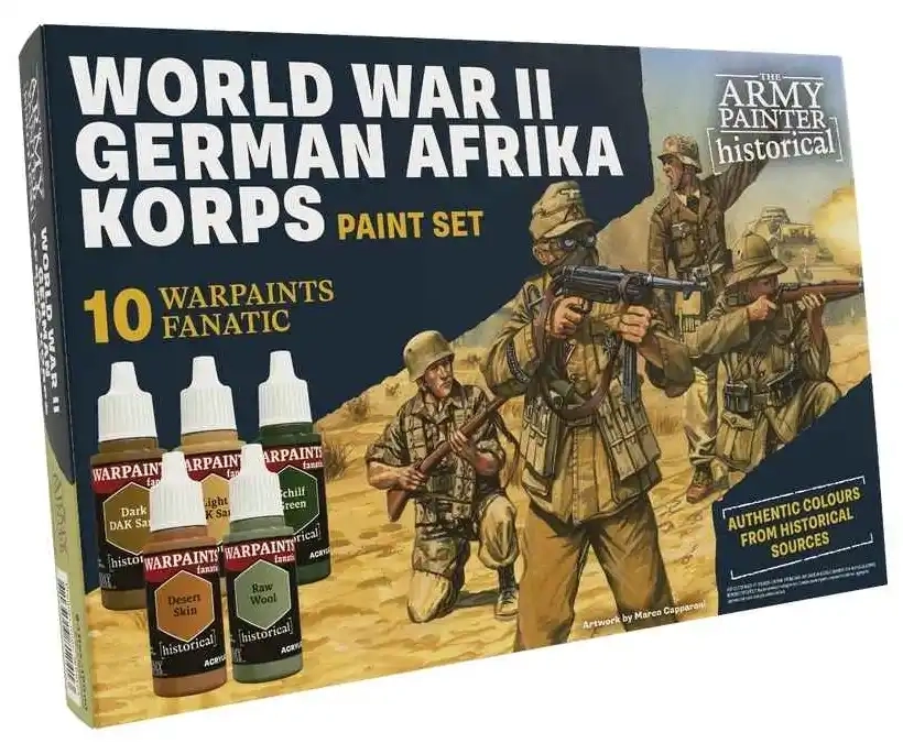 Army Painter – Historical: WWII German Afrika Korps Paint Set