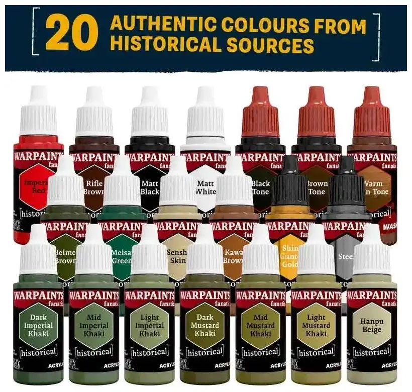 Army Painter – Historical: WWII Imperial Japanese Paint Set