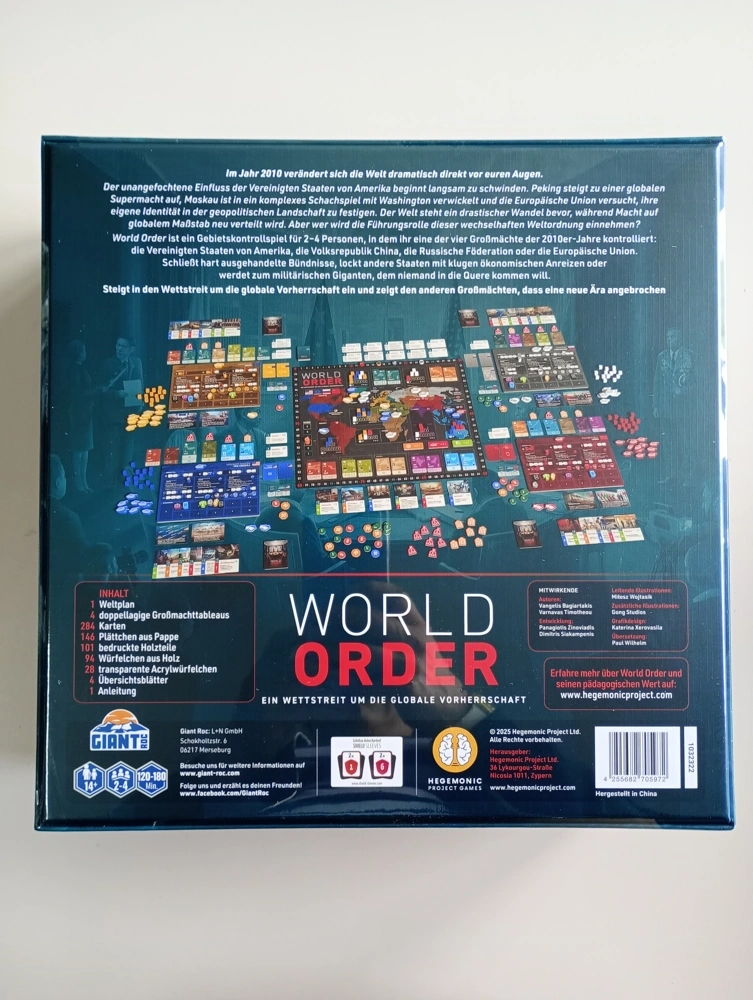 World Order - DE (beschädigte Box)
