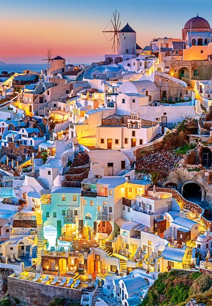 Santorini Lights