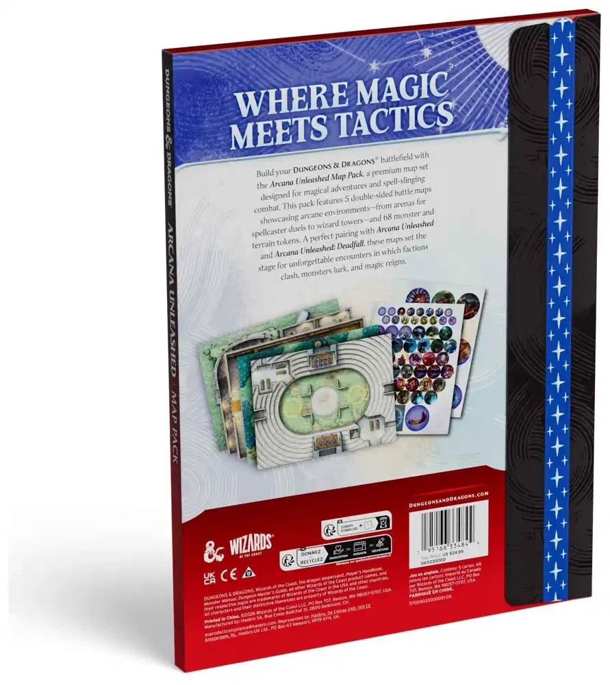 D&D - RPG Arcana Unleashed Map Set - EN