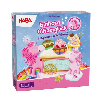 Einhorn Glitzerglück - Magischer Würfelspass - DE