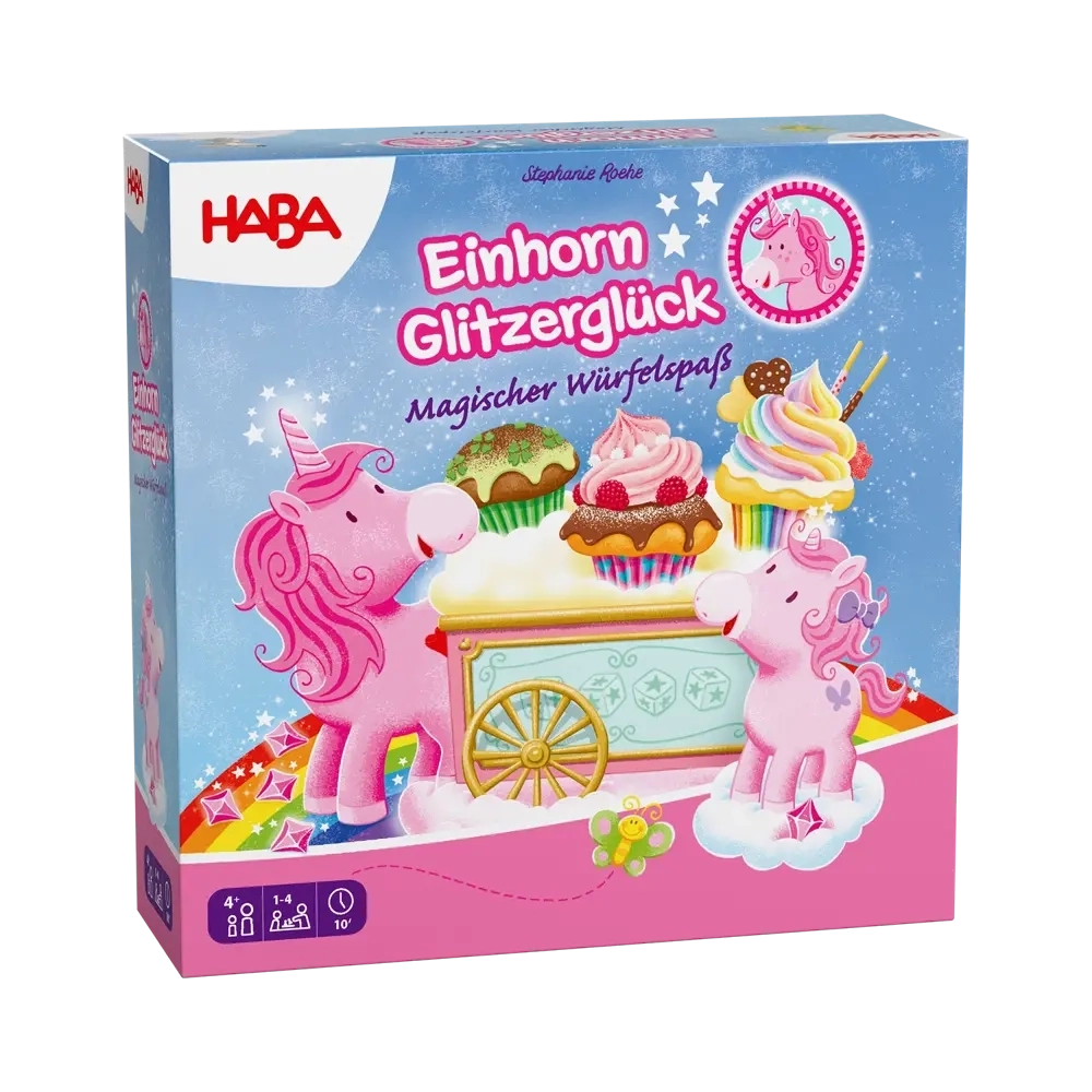 Einhorn Glitzerglück - Magischer Würfelspass - DE