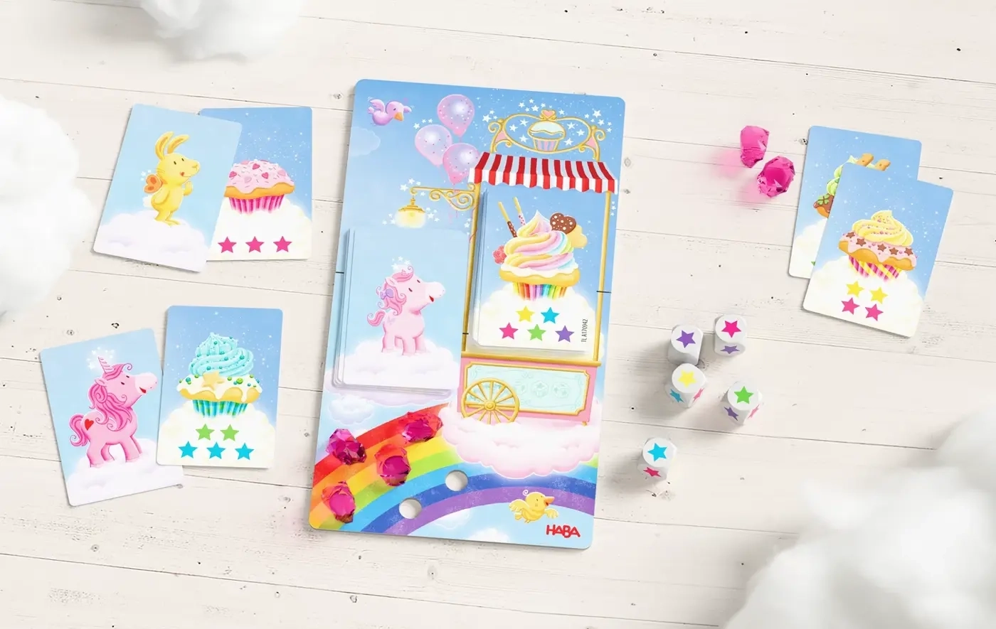 Einhorn Glitzerglück - Magischer Würfelspass - DE