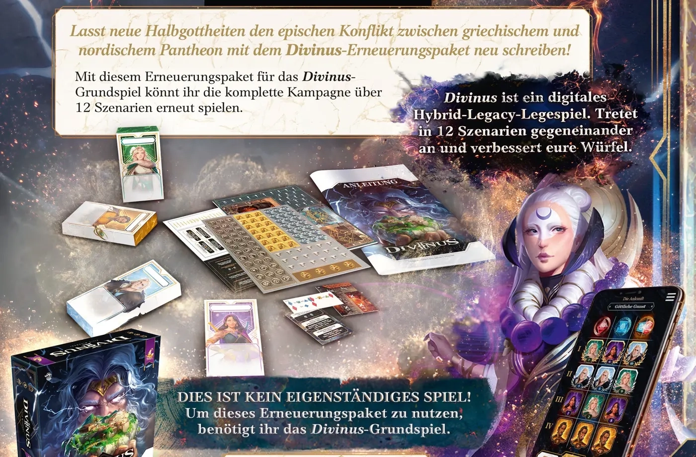 Divinus - Recharge-Pack für das Grundspiel - DE