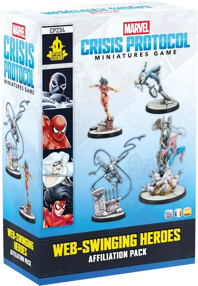 Marvel: Crisis Protocol – Web-Swinging Heroes Affiliation Pack