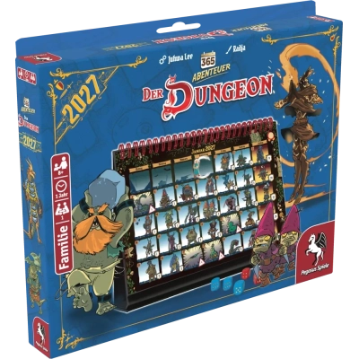 365 Abenteuer - Der Dungeon (Kalender Edition 2027)