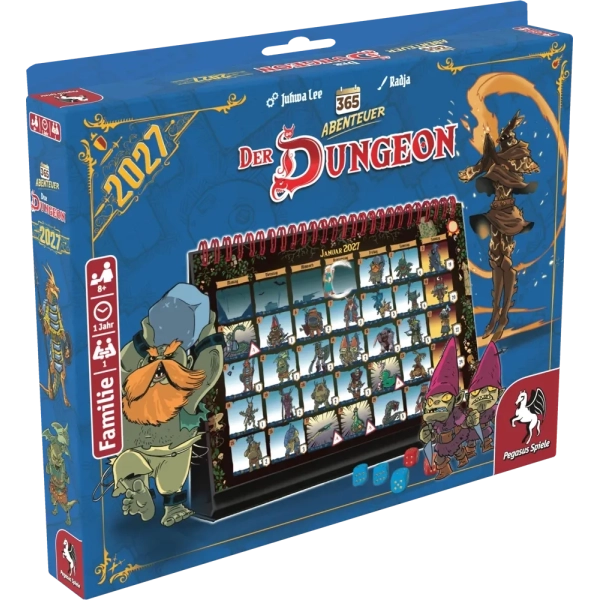 365 Abenteuer - Der Dungeon (Kalender Edition 2027)
