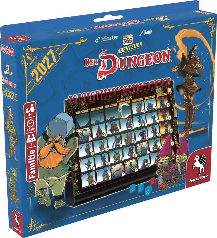365 Abenteuer - Der Dungeon (Kalender Edition 2027)