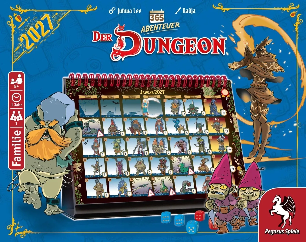 365 Abenteuer - Der Dungeon (Kalender Edition 2027)