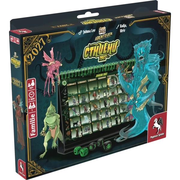 365 Abenteuer - Cthulhu 1927 (Kalender Edition 2027)
