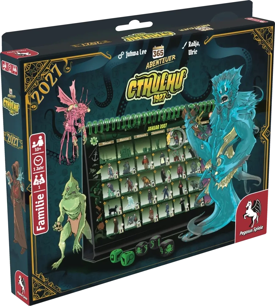 365 Abenteuer - Cthulhu 1927 (Kalender Edition 2027)