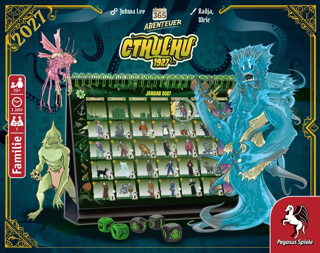 365 Abenteuer - Cthulhu 1927 (Kalender Edition 2027)