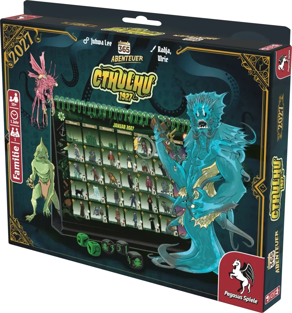 365 Abenteuer - Cthulhu 1927 (Kalender Edition 2027)
