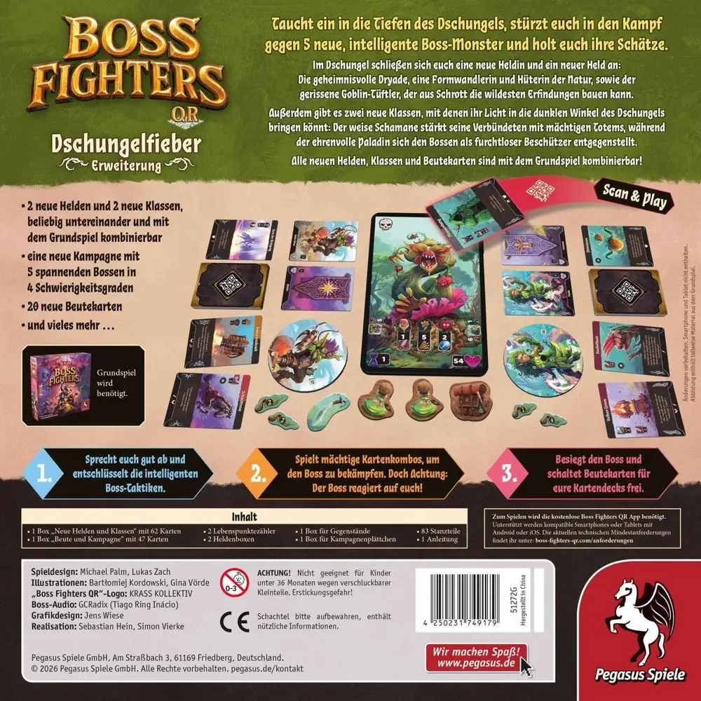 Boss Fighters QR - Dschungelfieber Erweiterung - DE