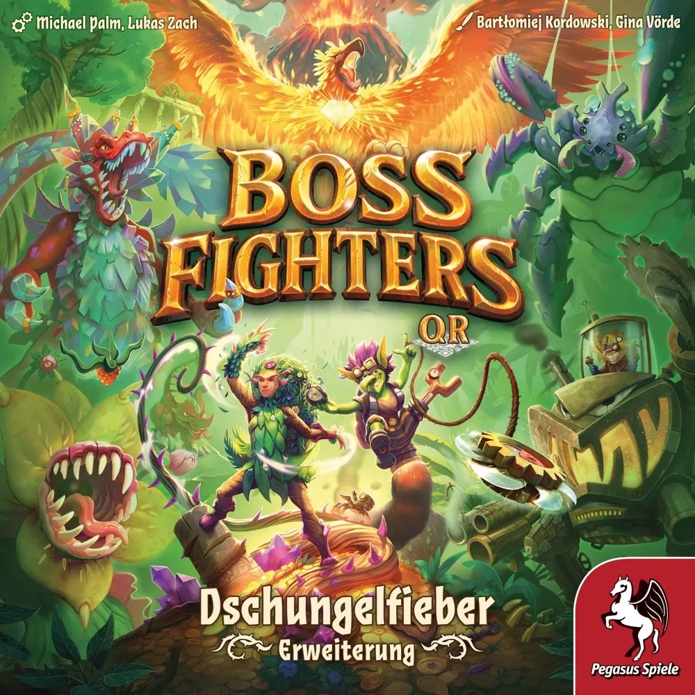 Boss Fighters QR - Dschungelfieber Erweiterung - DE