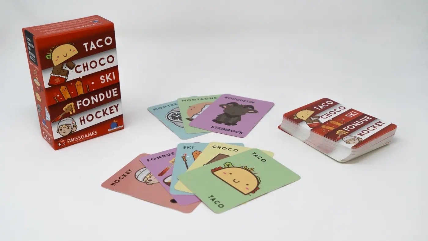 Taco Schoggi Ski Fondue Hockey - DE/FR