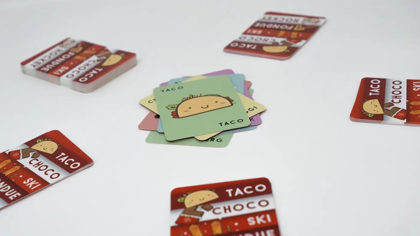 Taco Schoggi Ski Fondue Hockey - DE/FR
