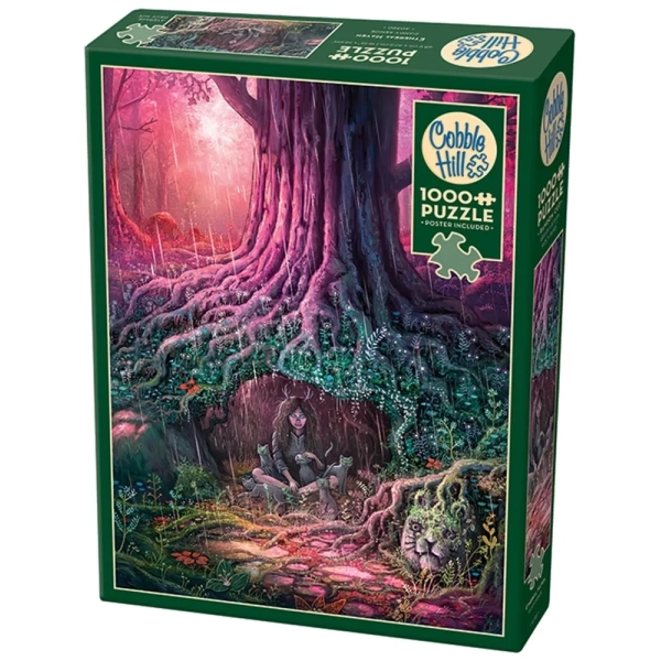 Magische Höhle im Wald