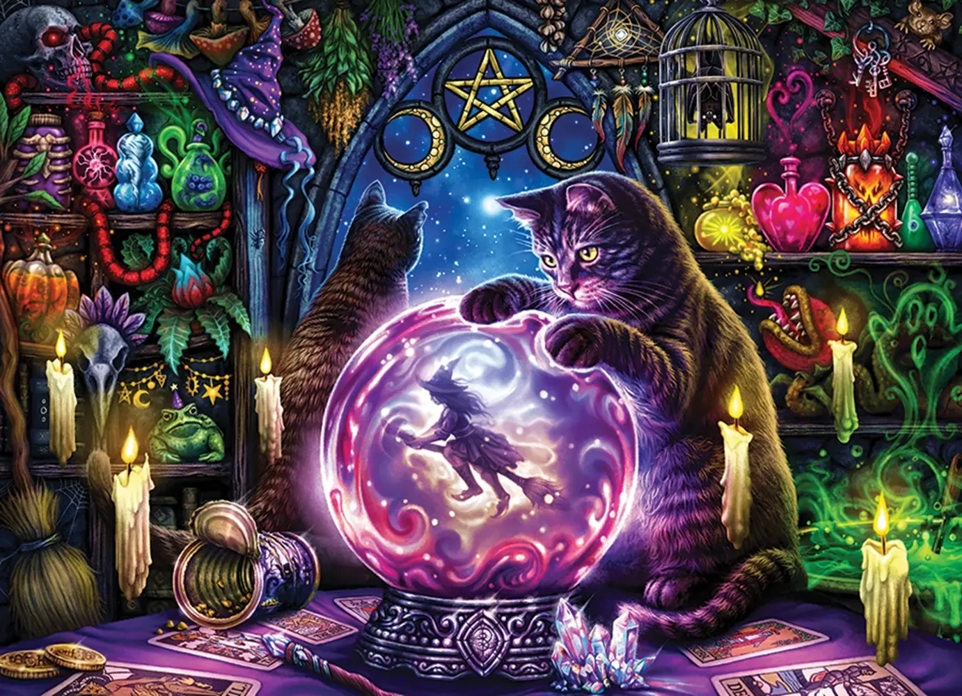Mystische Katze