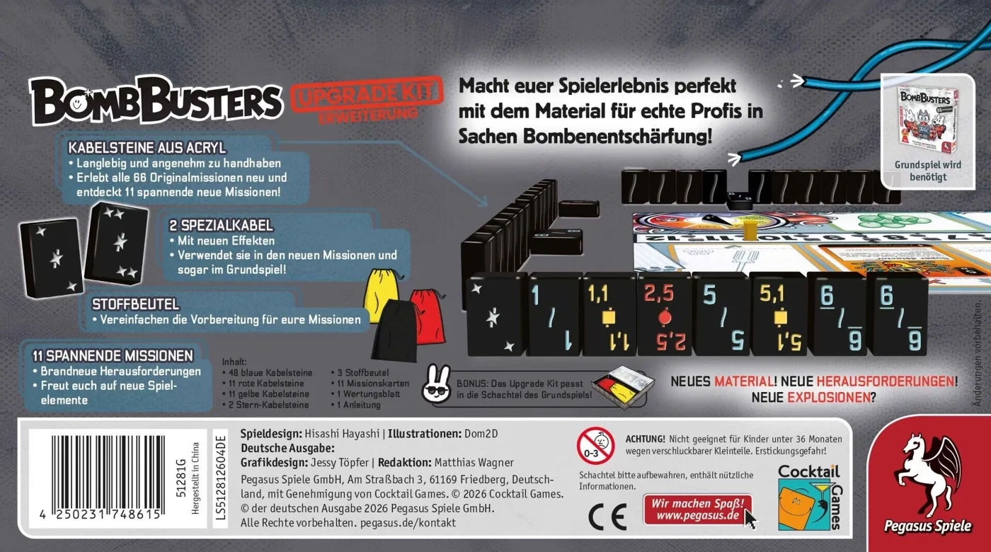 Bomb Busters Upgrade Kit Erweiterung - DE