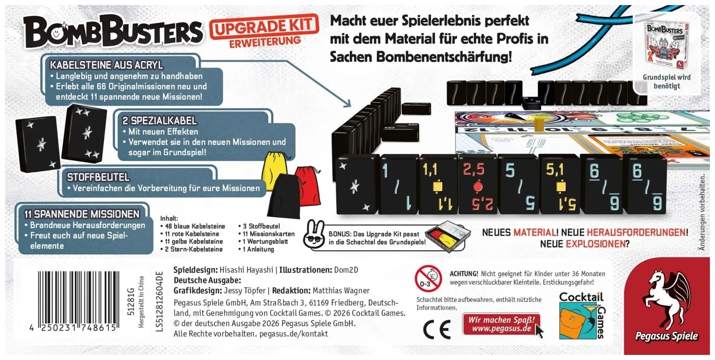 Bomb Busters Upgrade Kit Erweiterung - DE