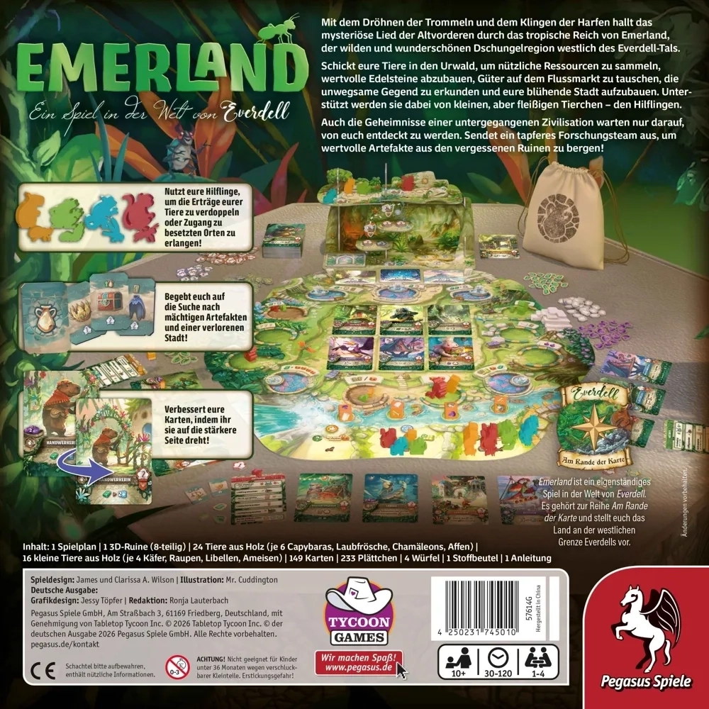 Emerland - Ein Spiel in der Welt von Everdell - DE