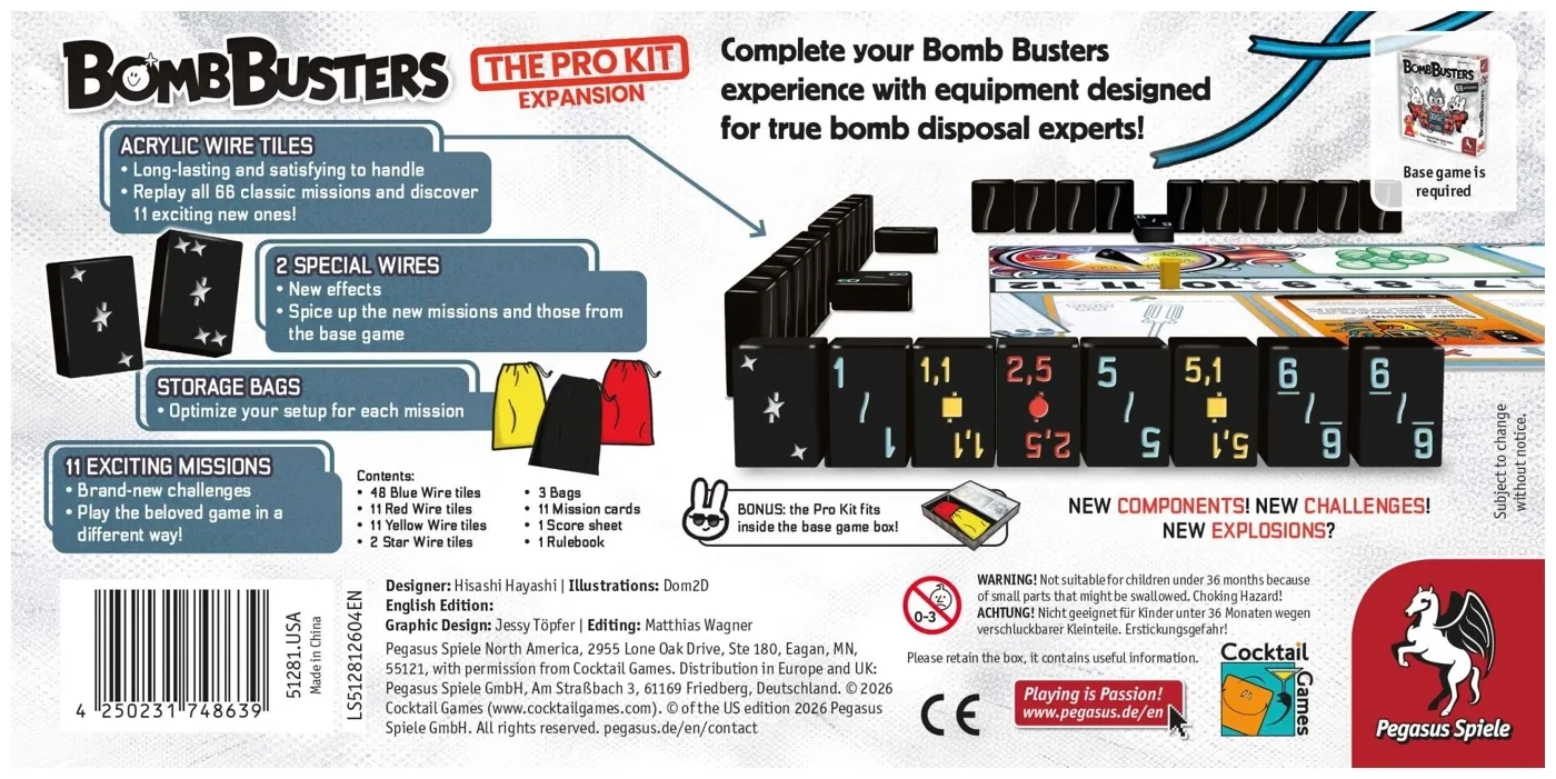 Bomb Busters - The Pro Kit Expansion - EN