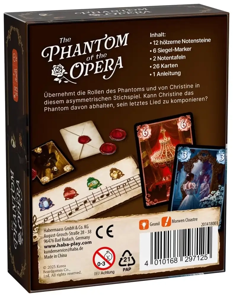 Das Phantom der Oper - DE