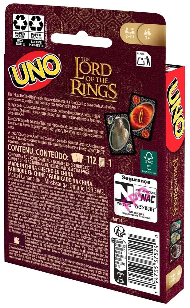 UNO - Lord of the Rings - DE