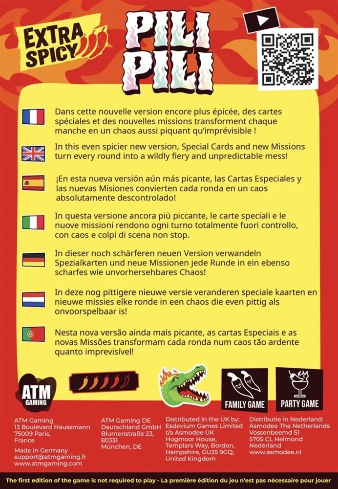 Pili Pili - Spicy Edition - DE/FR/IT/EN