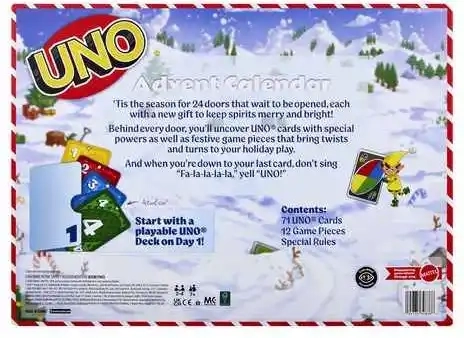UNO - Adventskalender 2026