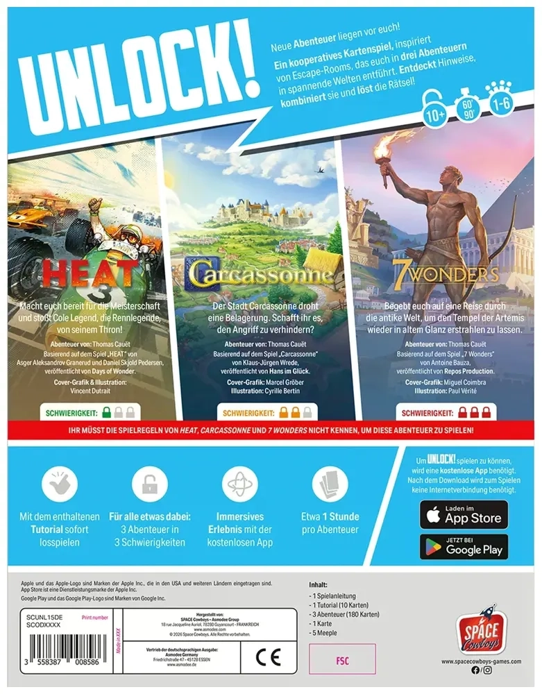 Unlock! New Game Adventures - DE