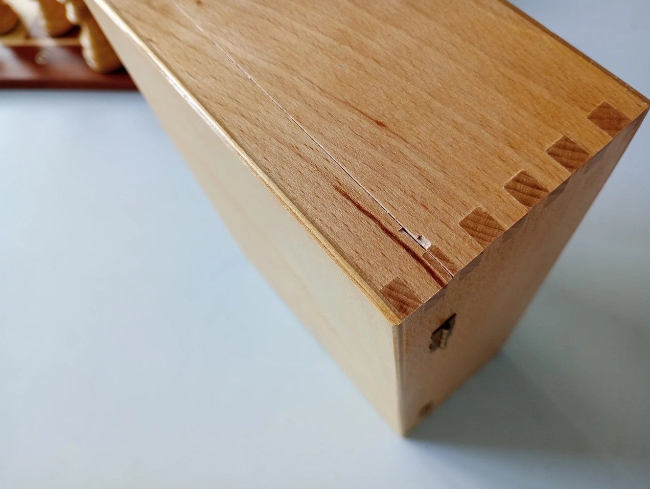 Turnier Schachspiel Mahagoni - 48cm (B-Qualität)