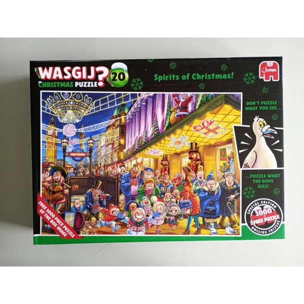 Christmas Carol - Wasgij Christmas 20 (2x 1000 Teile) (Beschädigte Verpackung)