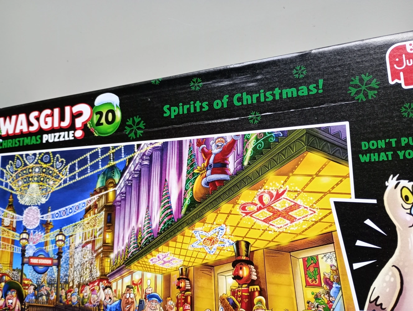Christmas Carol - Wasgij Christmas 20 (2x 1000 Teile) (Beschädigte Verpackung)