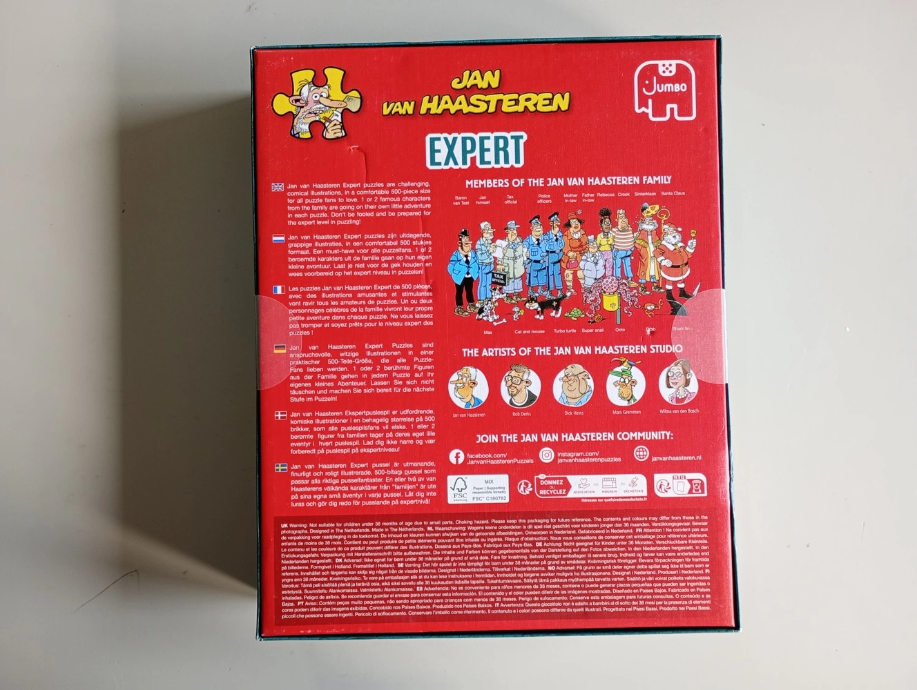 Geschenke in Hülle und Fülle - Expert 4 - Jan van Haasteren (Kleine Mängel)