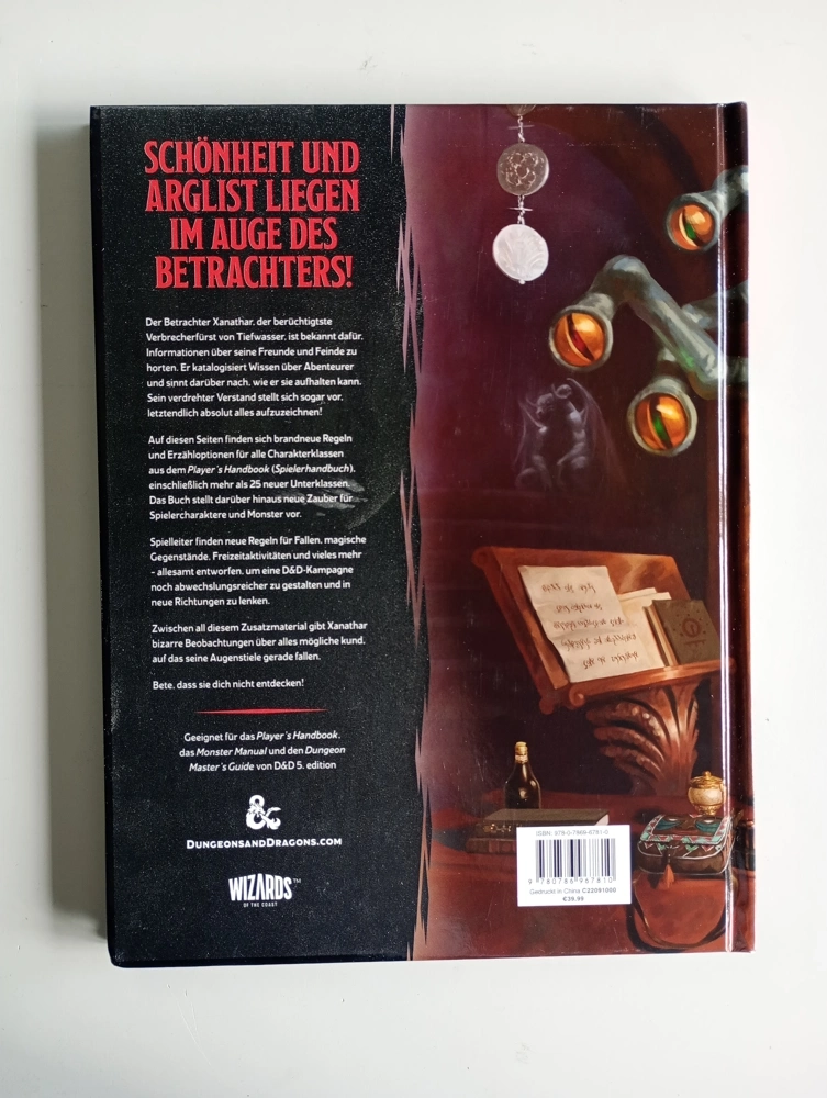 D&D Xanathar's Guide to Everything - DE (gequetsche Ecke)