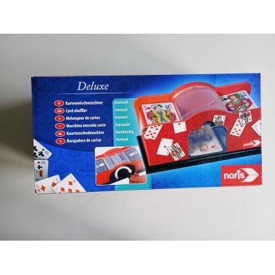 Deluxe Karten Mischmaschine manuell (beschädigte Verpackung)