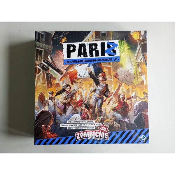 Zombicide 2. Edition – PariZ (Delle im Schachtelboden)