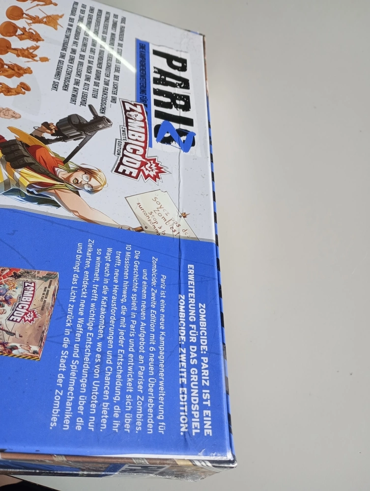 Zombicide 2. Edition – PariZ (Delle im Schachtelboden)