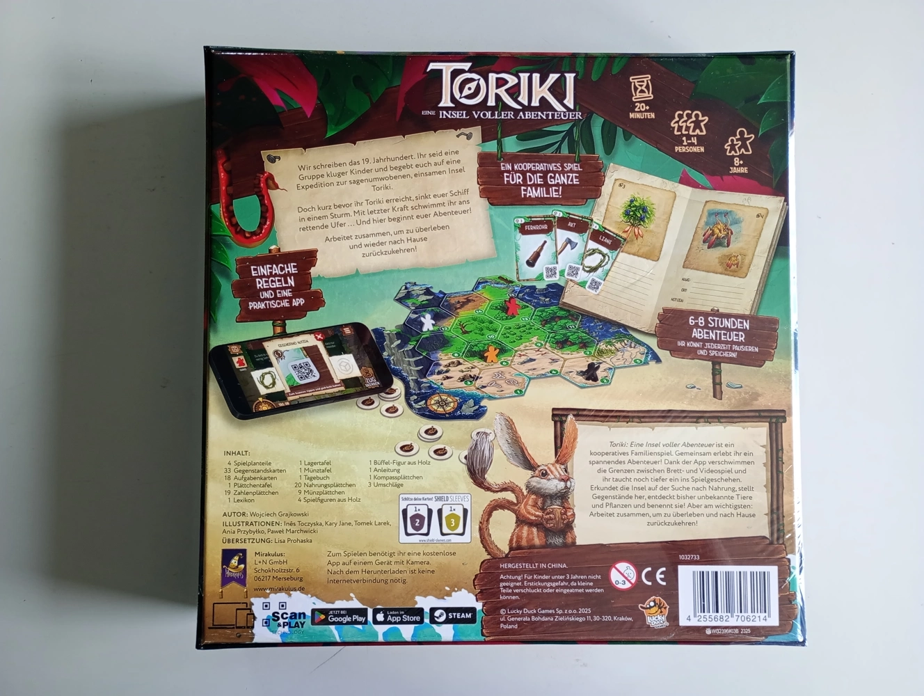 Toriki - The Castway Island - DE (gequetschte Ecke)