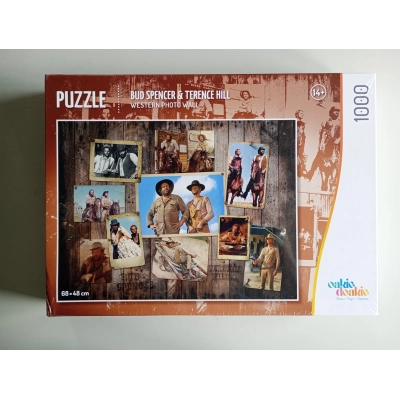 Bud Spencer & Terence Hill Puzzle Western Photo Wall (beschädigte Schachtel)
